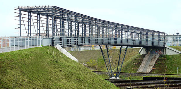Fachwerkbrücke