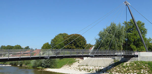 Schrägseilbrücke