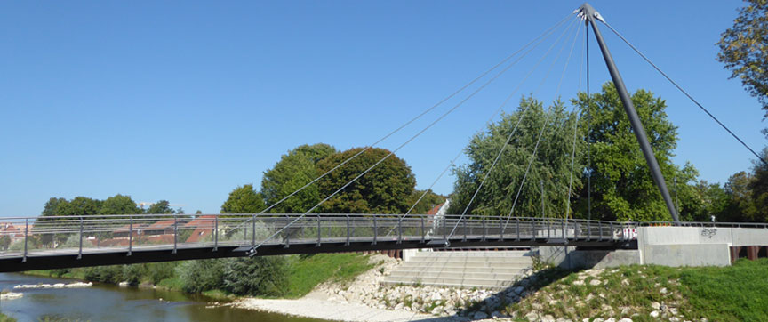 Schrägseilbrücke